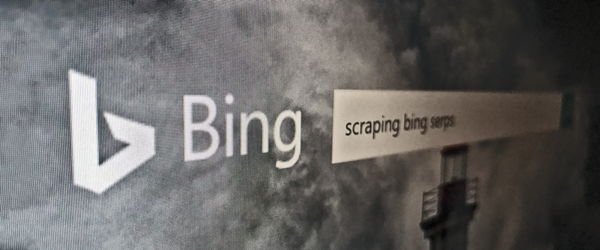 Scrape Bing Search